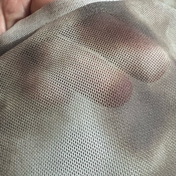 Primark Gray Mesh Girl Top - Picture 4 of 6
